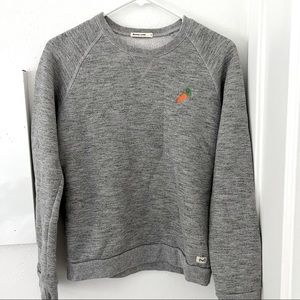 MARINE LAYER grey crewneck sweater S